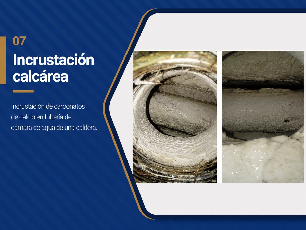 Incrustación calcárea